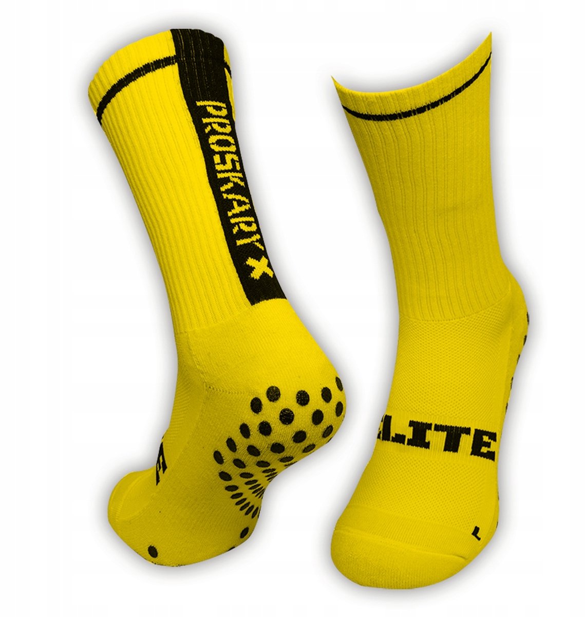 Proskary Elite Antislip Sokken Junior - Geel - Maat 34-39