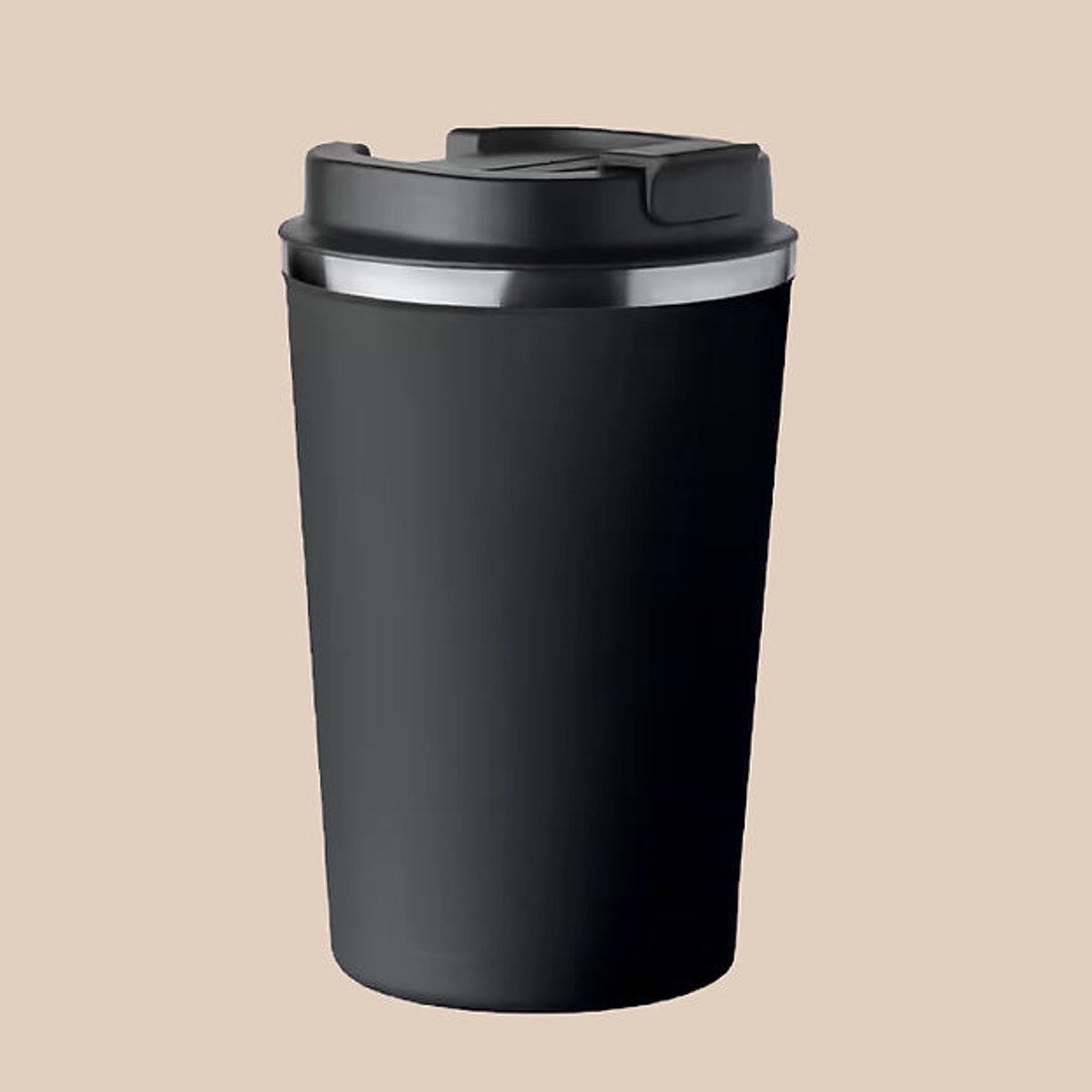 Premium Double Wall Stainless Steel Tumbler 350ml - Black
