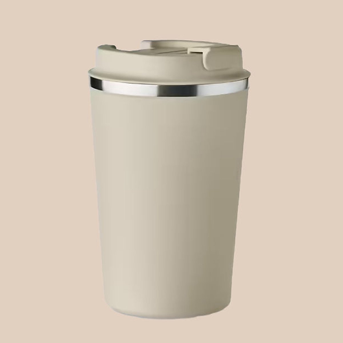 Premium Double Wall Stainless Steel Tumbler 350ml - Créme