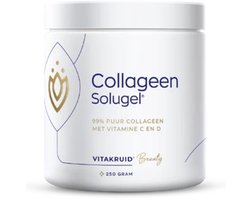 Vitakruid - Collageen Solugel Poeder - 250 gr