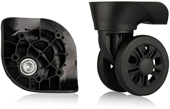 1 Paar A65 Bagage Vervanging Wielen Mute Swivel Koffer Bagage
