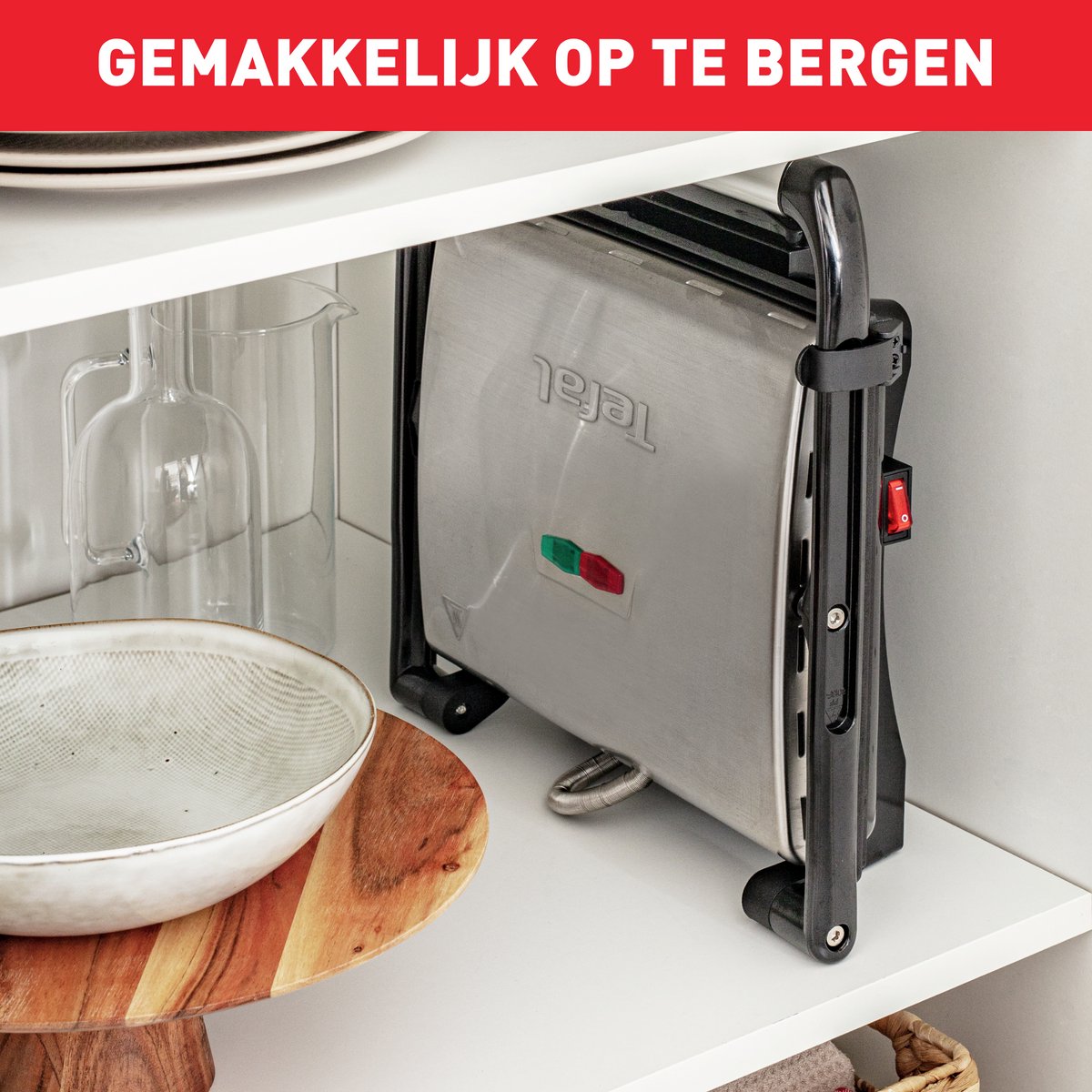 Tefal Inicio GC241D contactgrill en paninimaker thumbnail 5