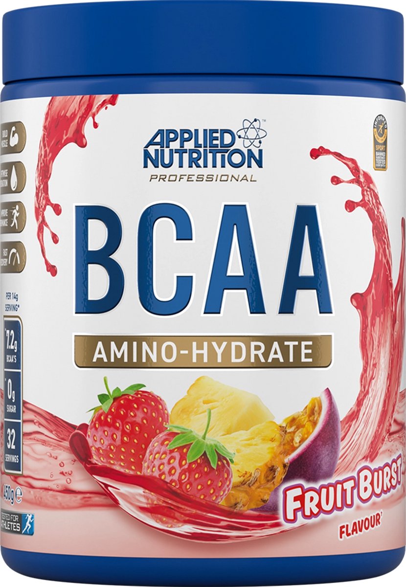 Applied Nutrition BCAA Amino Hydrate - Orange/Mango - Aminozuren - 32 servings (450 gram)