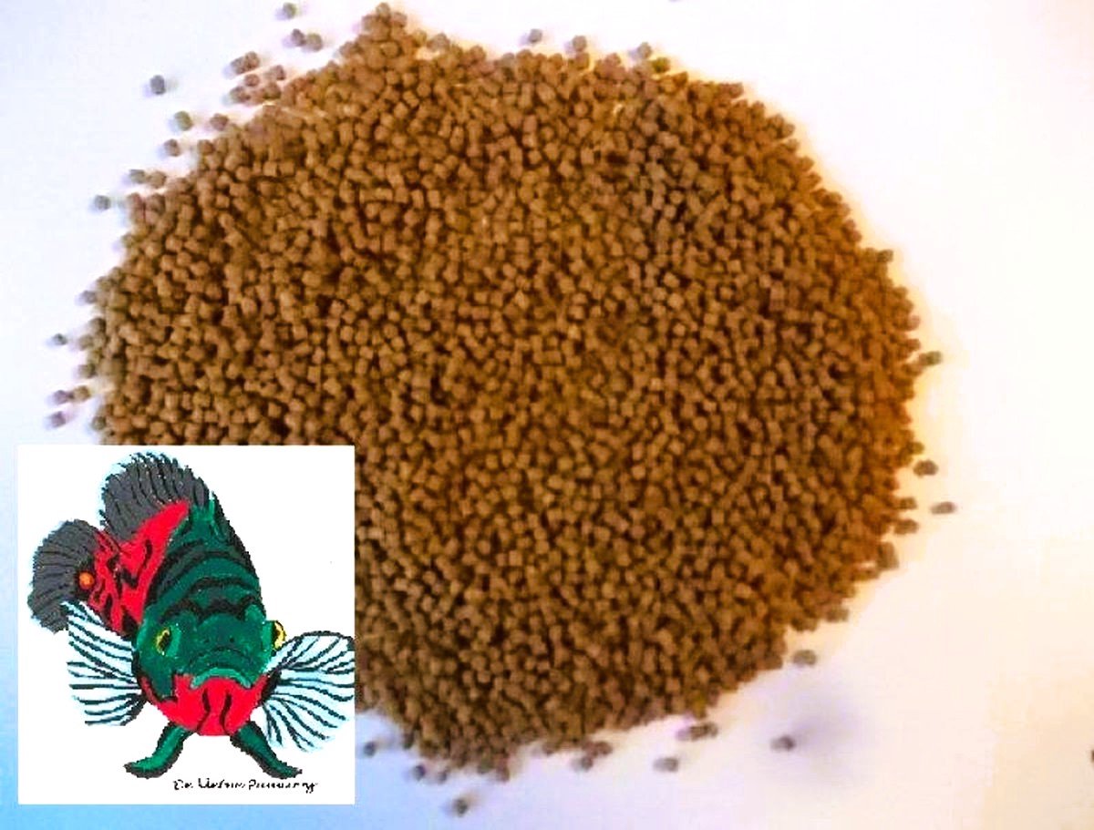 cichlide pellets 2.0 mm 1000 ml