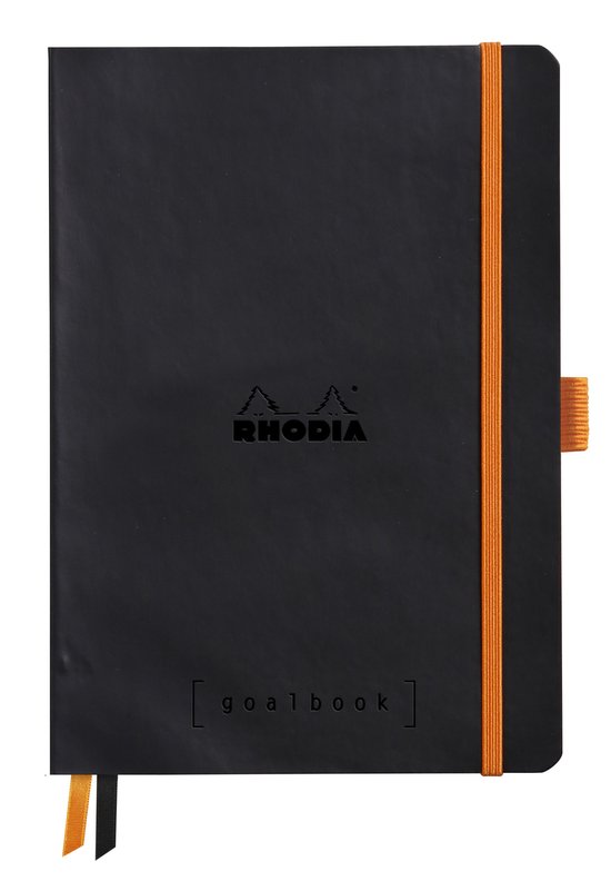 Rhodia Goalbook – Bullet Journal – A5 – 14,8x21cm – Gestippeld – Dotted – zwart