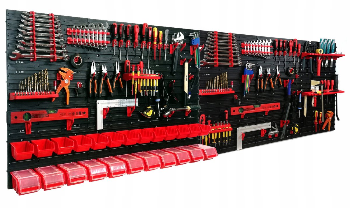 Gereedschapswand 240x80cm - Werkplaats Organisatie Systeem