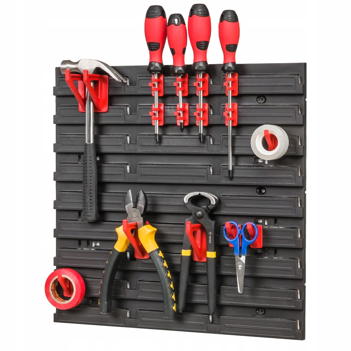Gereedschapswand 39x39cm met 16 Haken voor Garage