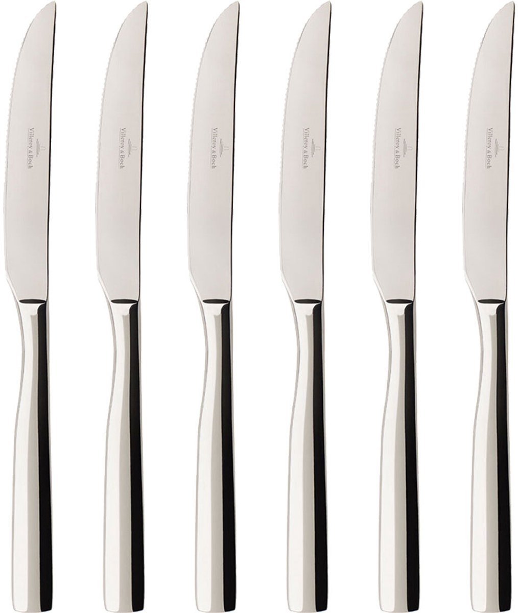 Villeroy & Boch Piemont Pizza/Steakmes - Set 6-dlg.