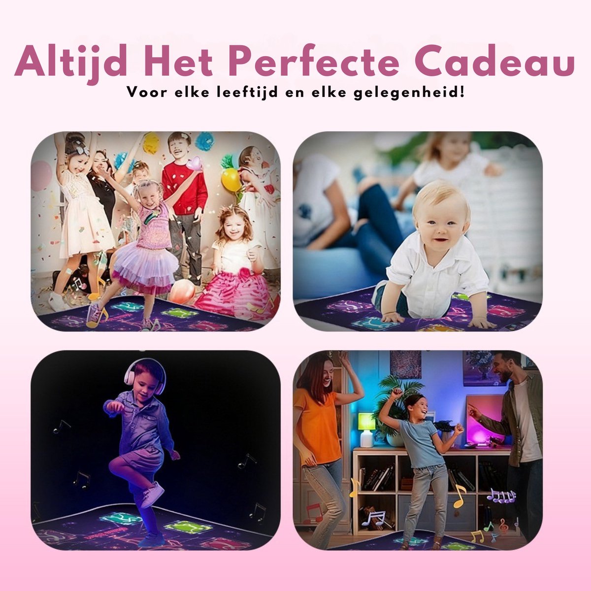 Pumpify Dansmat – Muziekmat – Speelmat – Educatief Bewegingsspel – Dansmat Voor Meisjes – 15 Verschillende Levels – Bluetooth – Antislip Onderkant – Speelgoedboek – Speelgoed – 3 Jaar – 4 Jaar – 5 Jaar – 6 Jaar – 7 Jaar – 8 Jaar – 9 Jaar – 10 Jaar — afbeelding 5