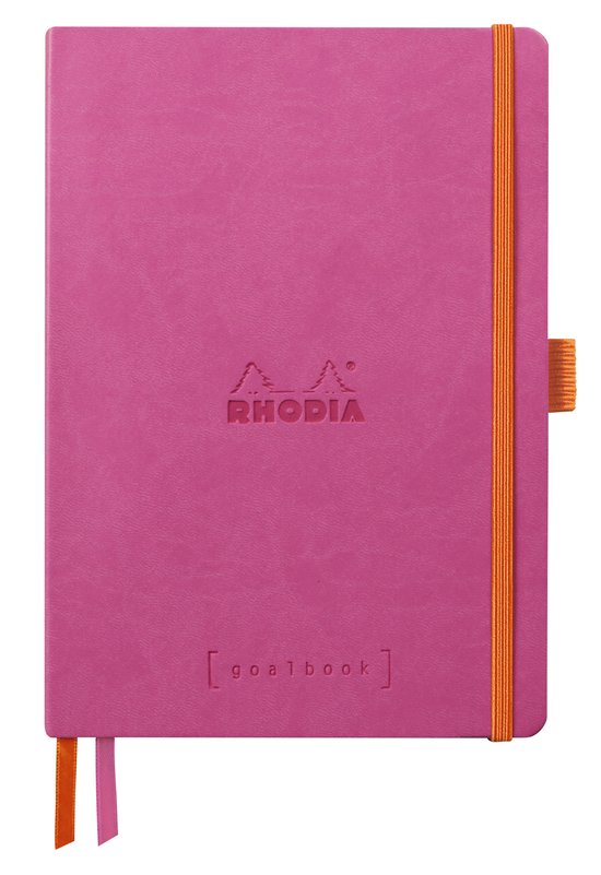 Rhodia Goalbook – Bullet Journal – A5 – 14,8x21cm – Gestippeld – Dotted – Fuchsia