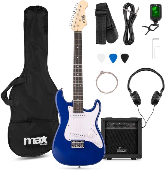 Pyle Akoestische Gitaar Set- 3/4 Maat Gitaar- Volledig Houten Nylon