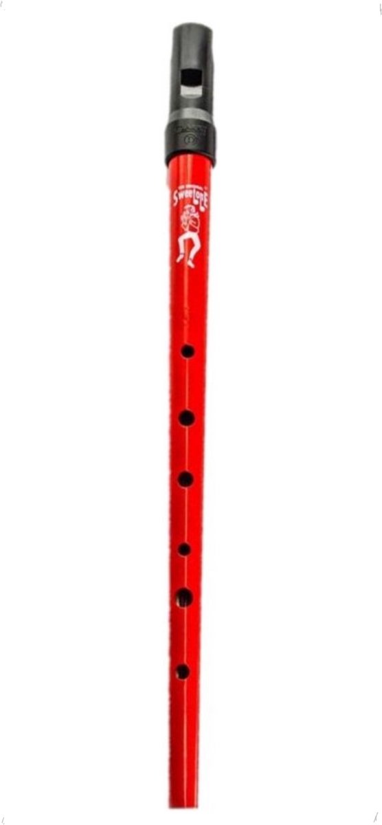 Sweetone Tin Whistle (Ierse Fluit) D Rood