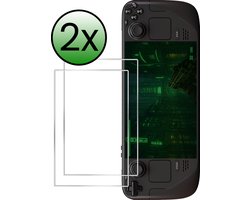 Beschermglas Geschikt voor Steam Deck OLED Screenprotector Tempered Glass - Screenprotector Geschikt voor SteamDeck OLED Screen Protector - 2 Stuks