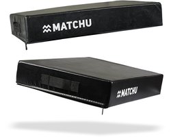 MATCHU - Drop pad set - 2 drop pads - Kussen voor gewichtheffen - 2 stuks - Zwart