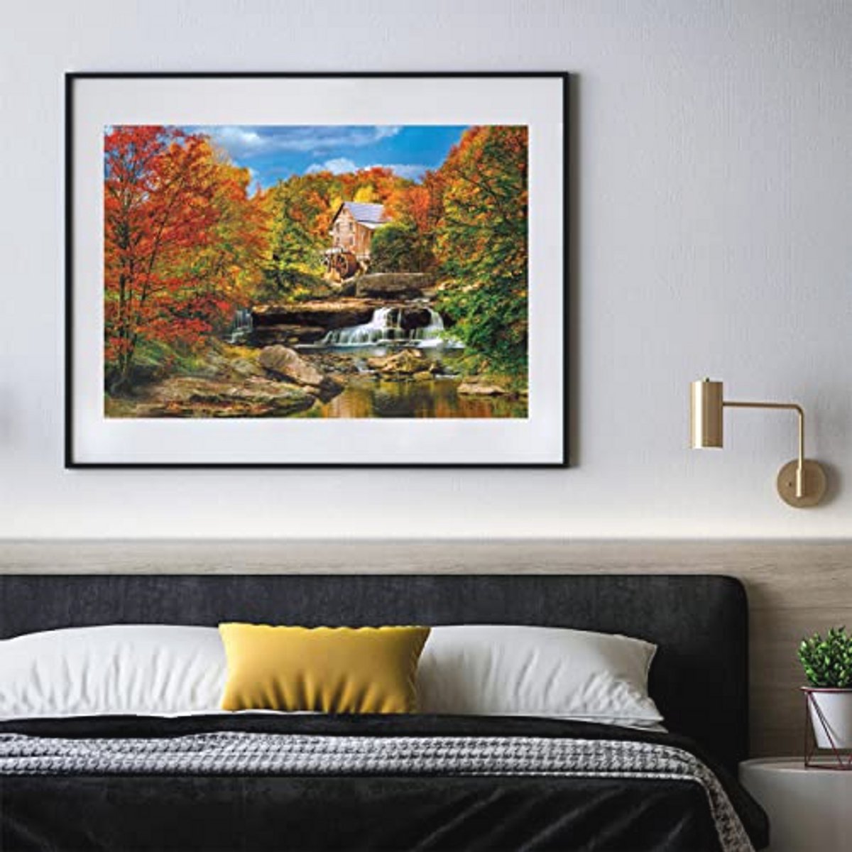 Puzzel 2000 Stukken Hoogwaardige Collectie Glade Creek Grist Mill voor Volwassenen en Kinderen