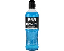 ESN Hydro Charge Iso-Drink – Smaak Berry – Isotone Sportdrank met Elektrolyten en Vitamines – Voor Hydratatie en Herstel – Suikervrij – 6 x 500 ml