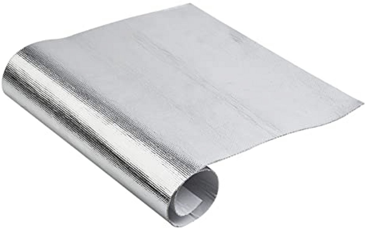 Hittebeschermingsfolie voor auto, zelfklevend, 25 x 50 cm - Effectieve isolatie met aluminium