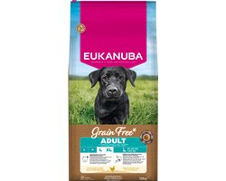 Eukanuba Grain Free Adult Large Breed - Hondenvoer - Kip 12 kg