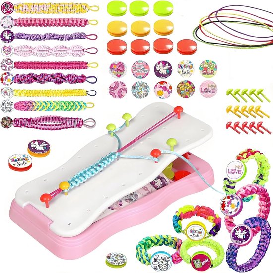 Kit De Fabrication De Bijoux Felly – Bracelets D'amitié DIY Pour Filles De 6 à 12 Ans, Créatif Et Complet