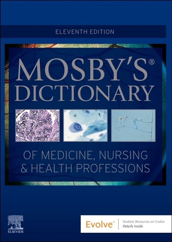 Mosby's Dictionary of Medicine, Nursing & Health Professions ... - cover