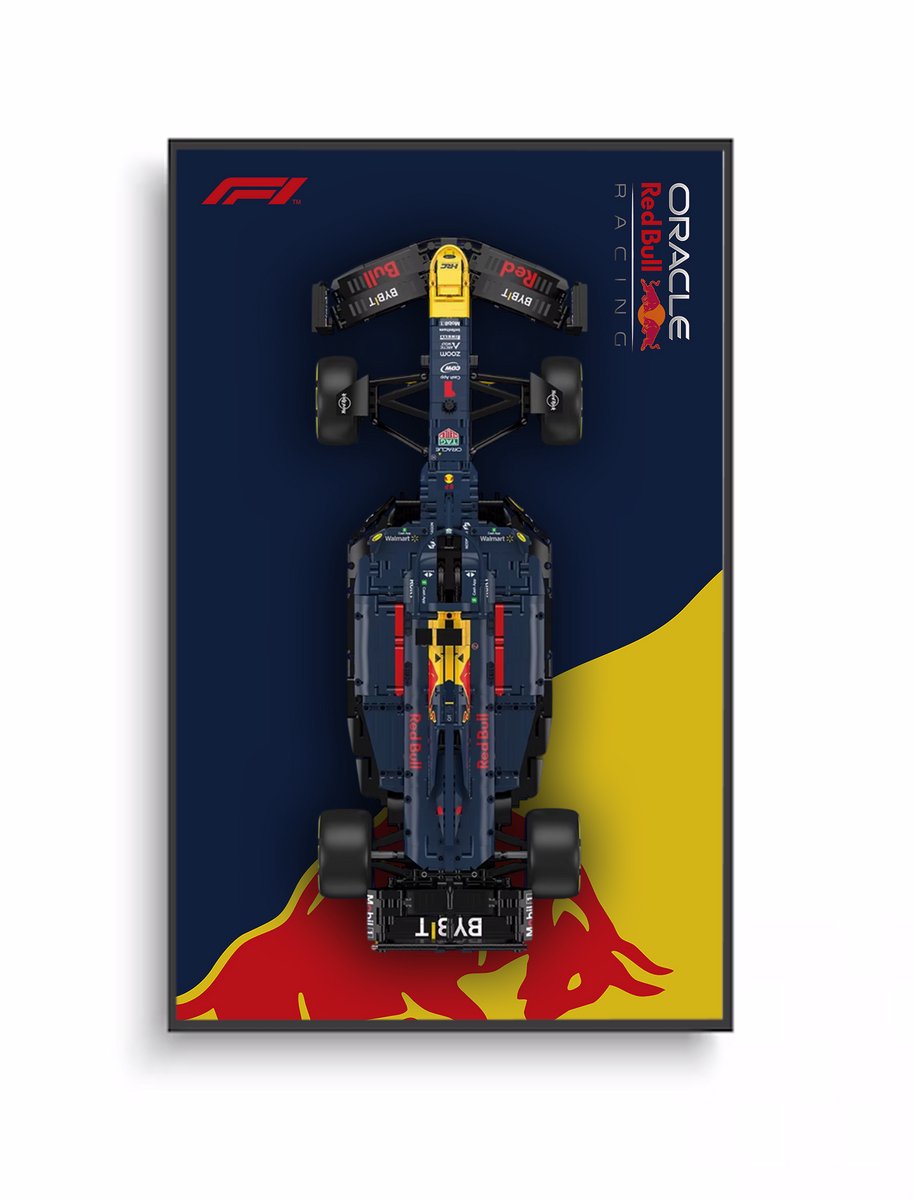 Display Frame voor Oracle Red Bull Racing RB20 F1 - 42206