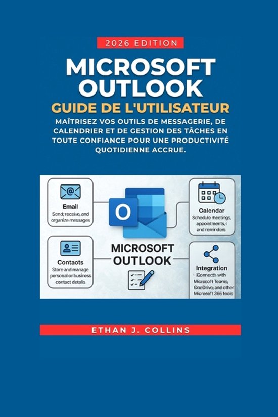 Guide de l'utilisateur Microsoft Outlook, édition 2026 - cover