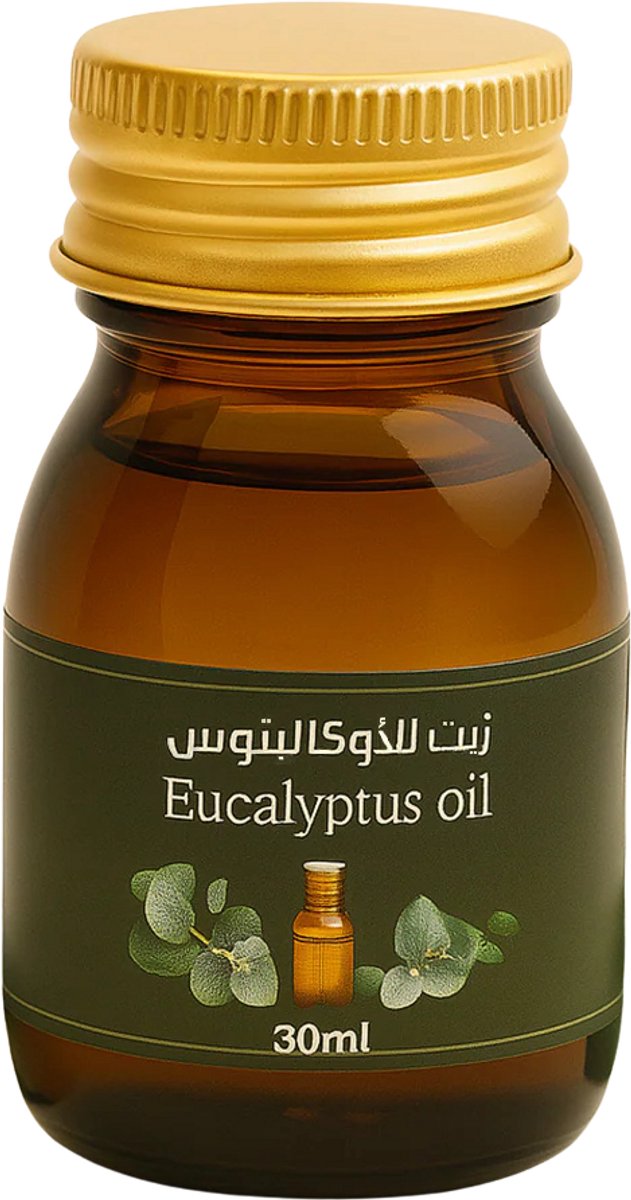 RNC. - Eucalyptus olie 30 ml – Eucalyptus Olie 100% Biologisch – Verfrissend & Verzachtend Aroma – Ondersteunt Vrije Ademhaling, Massage & Aromatherapie – Natuurlijk Antibacterieel, Ontstekingsremmend & Slijmoplossend