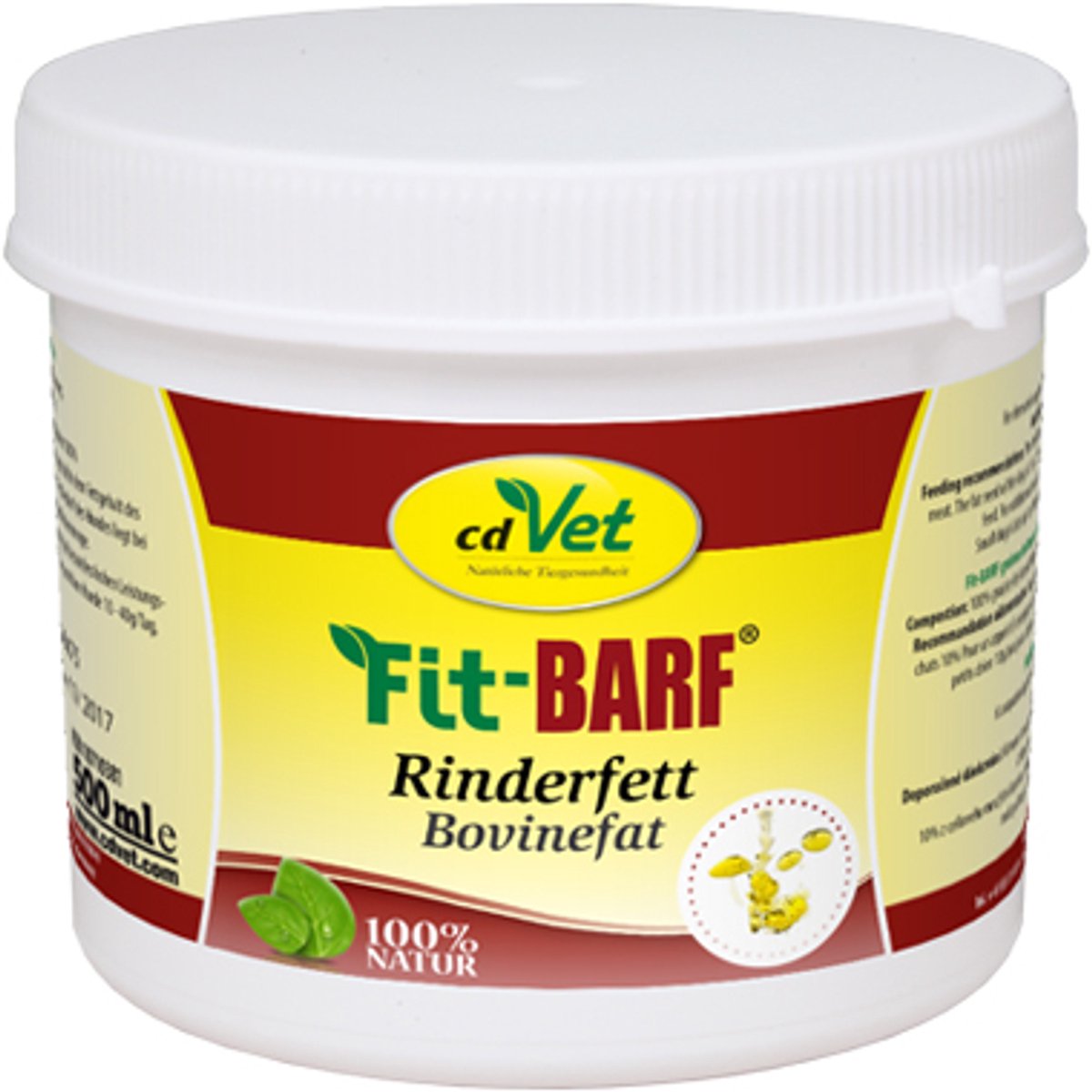 cdVet cdVet Fit-BARF Rundervet - 500 ml