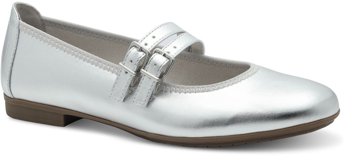 Jana Dames Ballerina 8-22177-44 941 H-breedte Maat: 36 EU