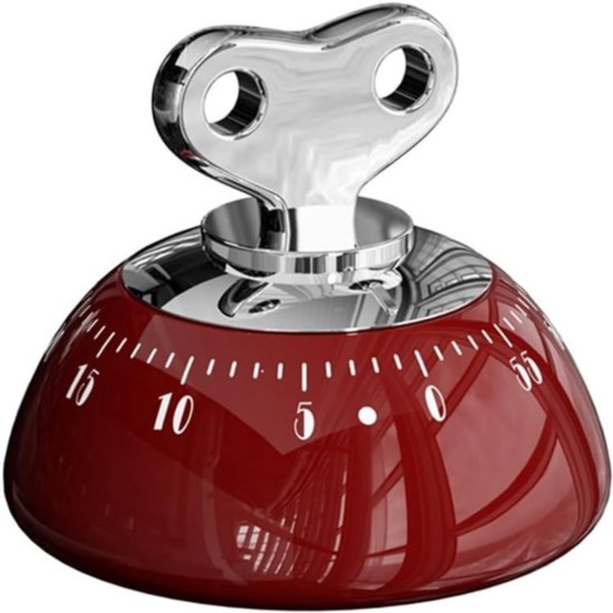 Mechanische keukentimer - Magnetisch - Bevestiging aan de koelkast - Luid alarm - Voor koken, bakken