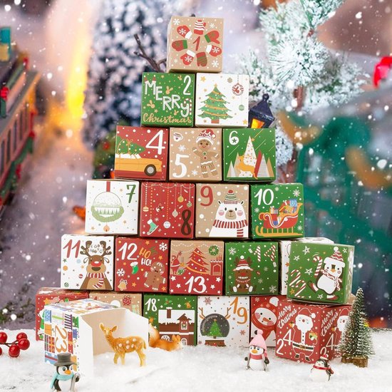 Calendrier de l'Avent Père Noël - Tut Tut Copains sur