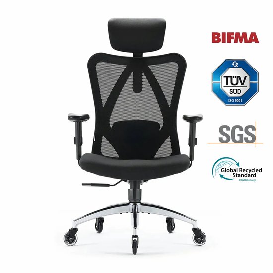 SIHOO M18 Ergonomische Bureaustoel met Verstelbare - SIHOO - €165,00