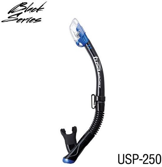 TUSA Snorkelset Visio Tri-Ex Travel Set - Volwassenen Blauw L (40-46)