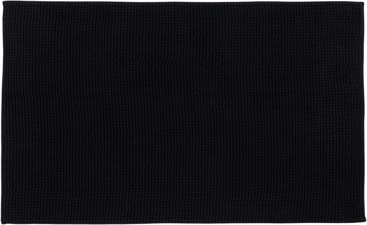Zachte Microvezel Badmat met Chenille Lussen - Antislip en Geschikt voor Vloerverwarming -