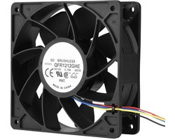 Vervangende ventilator met 4 pinnen voor DC 12V 2.7A 6000RPM voor Antminer S7 / S9