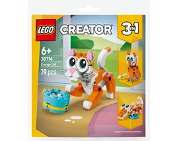LEGO Creator - Oranje Kat (paperbag) - 30714
