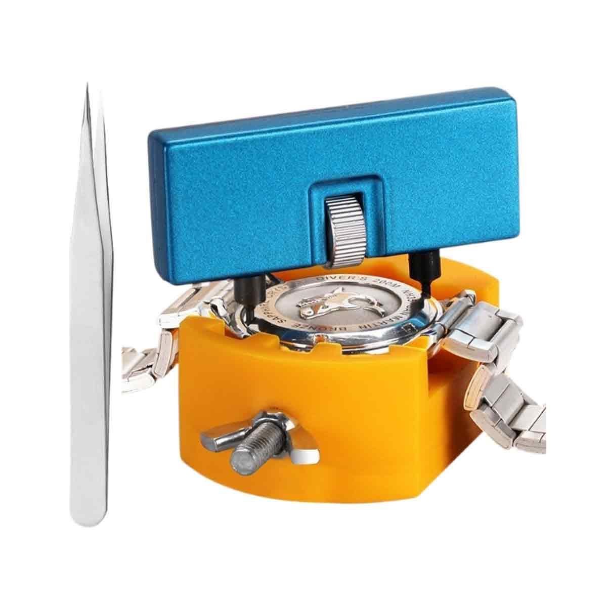 Horlogebatterijvervanger - Horlogebackcover Opener - Voor Openen Met Draaien - 5-delig - Voor Volwassenen + Zilver