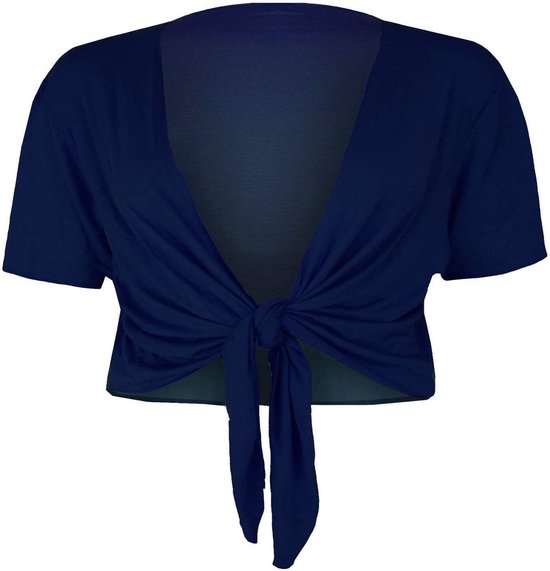 Breipatroon Kort vest met knoopsluiting