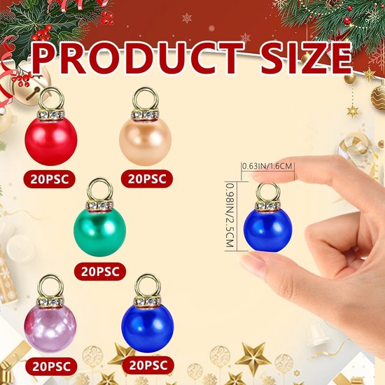 10 stuks invulbare transparante kerstballen voor doe-het-zelf