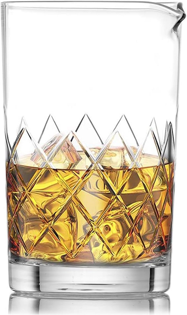 Groot Cocktail Mengglas 700ml - Professionele Mengkan met Verzwaarde Basis