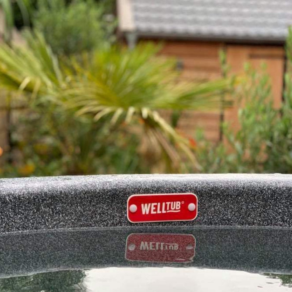 Welltub Family Hottub Antraciet - Vurenhouten Look & - afbeelding 3