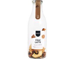 Pineut ® Chai Latte - Kleine Cadeautjes - Kaneel, Gember & Kardemom - Chai Tea Latte - Kruidenthee - DIY Pakket - Origineel Cadeau - Winter - Warm & Gezellig