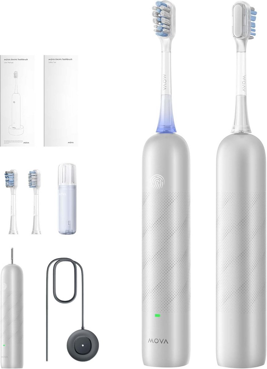 Elektrische Tandenborstel met App en Oplaadbare Batterij voor Volwassenen