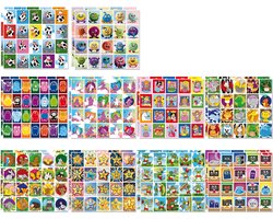 Stammetjes Beloningsstickers Fantasie B – 416 Creatieve Stickers voor Kinderen – Perfect voor Thuis, School en Kinderopvang