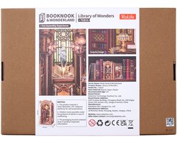 Robotime Book Nook Library of Wonders - Rolife Stories in Books Series - TGB16 - Boekensteun - Knutselen - Bouwpakket