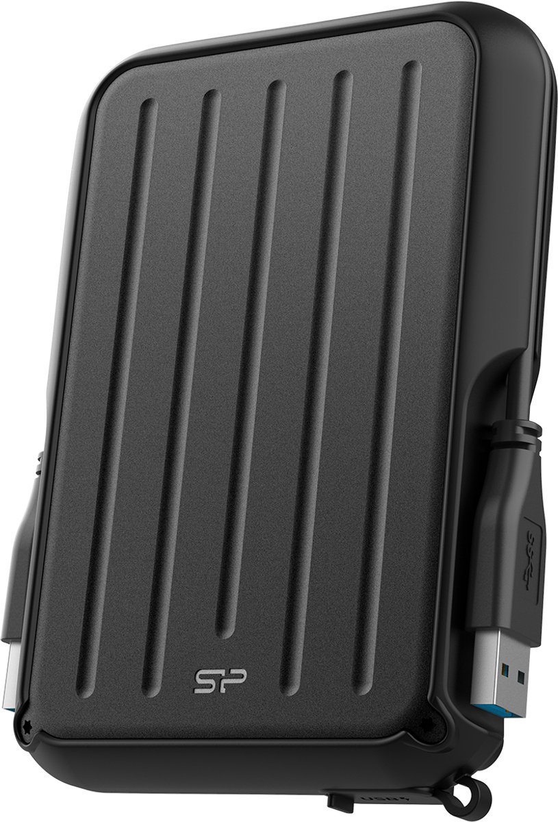 Silicon Power - Armor A66 - Portable USB 3.2 - Externe Harde Schijf - 5TB - Zwart