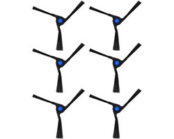 6 Stuks Zijborstels geschikt voor ECOVACS X2/X2 Pro/X2 Omni/X2 Combo - Stofzuigeronderdelen