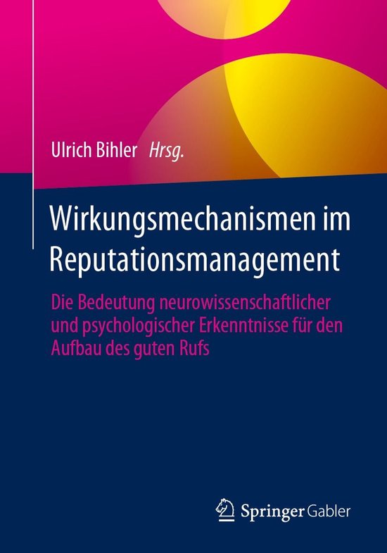 Business and Economics (German Language) - Wirkungsmechanism ... - cover
