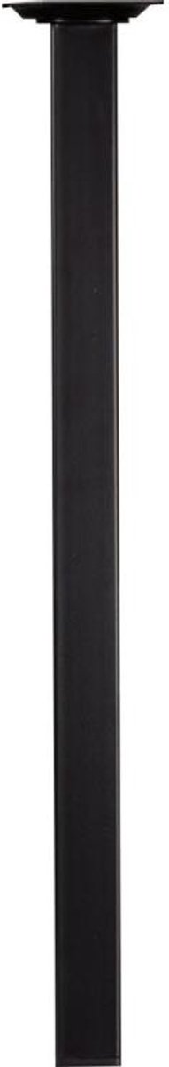meubelpoot vierkant 40cm zwart
