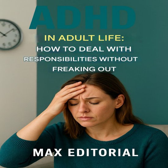 Discover the Power Behind ADHD - ADHD in Adult Life: How to  ... - cover